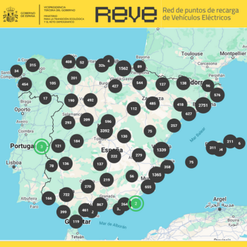 Xarxa de punts de recàrrega (REVE)